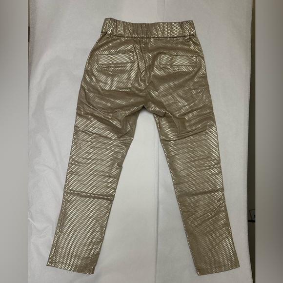 Bevy Flog Dafna Button Capri Flog Pants - Gold💥 - Picture 4 of 12